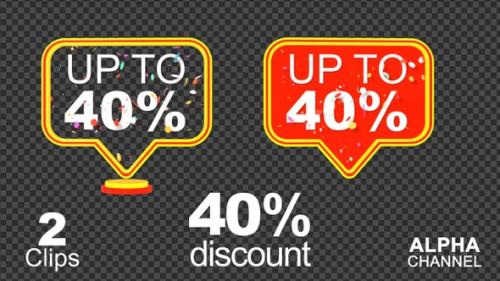 Videohive - Black Friday Discount - Up To 40 Percent - 36081107 - 36081107