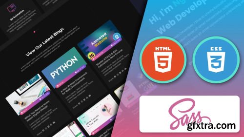 Ultimate HTML CSS and SASS: Flexbox, Grid, Animations and Projects! 2022