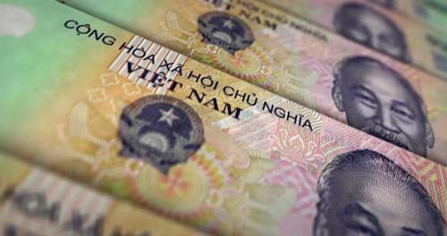 Videohive - Vietnam Dong money banknote surface loop - 36082270 - 36082270