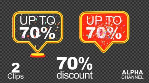 Videohive - Black Friday Discount - Up To 70 Percent - 36083028 - 36083028