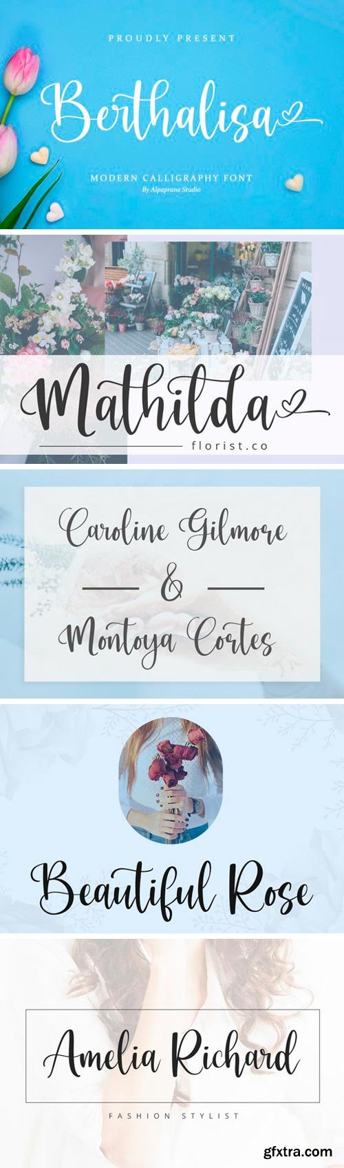 Berthalisa Calligraphy Font