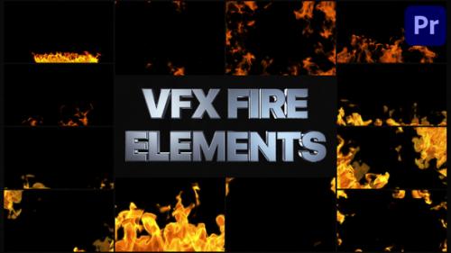 Videohive - Fire Frames And Elements | Premiere Pro - 36063405 - 36063405