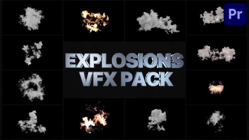 Videohive - VFX Explosions for Premiere Pro MOGRT - 36064974 - 36064974