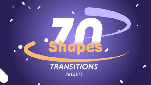 Videohive - 70 Shapes Transitions Presets - 36094348 - 36094348