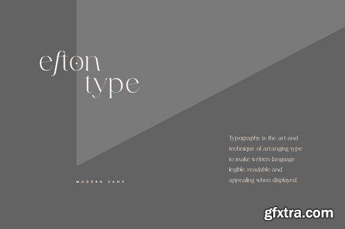 Efton Serif Font