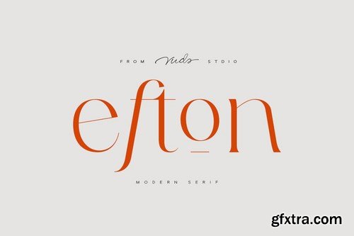 Efton Serif Font