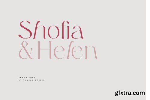 Efton Serif Font