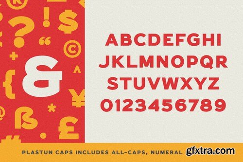 Plastun - Vintage Display Font