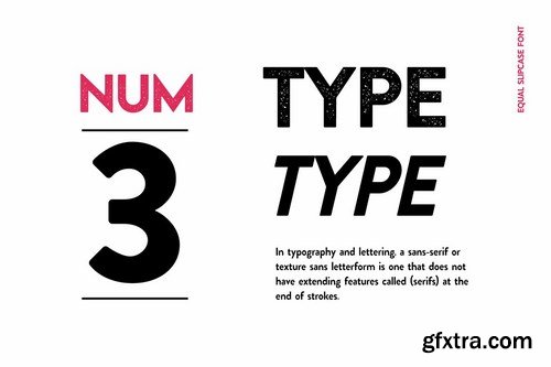 Equal Slipcase Sans Serif Font Family