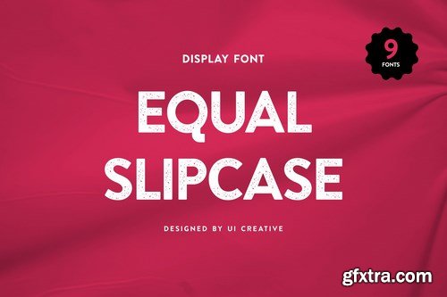 Equal Slipcase Sans Serif Font Family