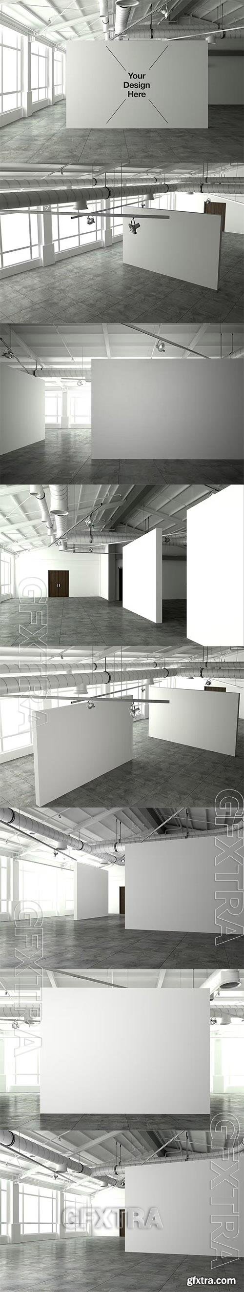 Gallery / Wall Graphic Mockup HLP24EJ