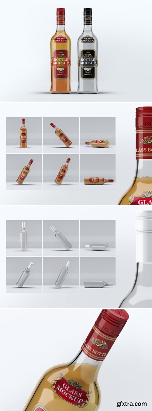 Glass Bottle Mock-Up