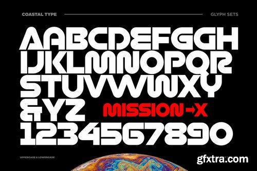 Mission X Font