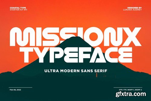 Mission X Font