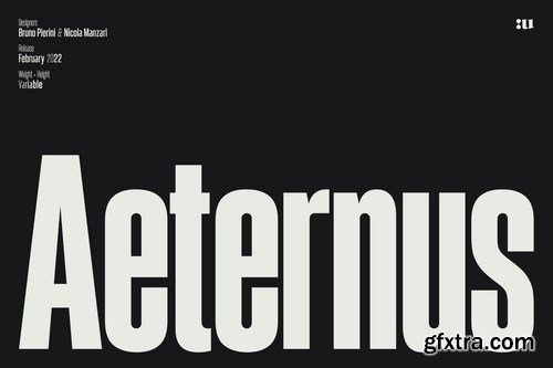 Aeternus Variable Font