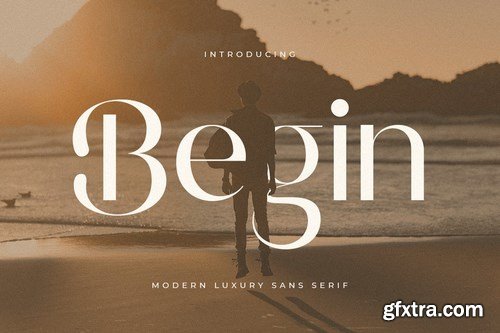 Begin - Modern Luxury Sans Serif