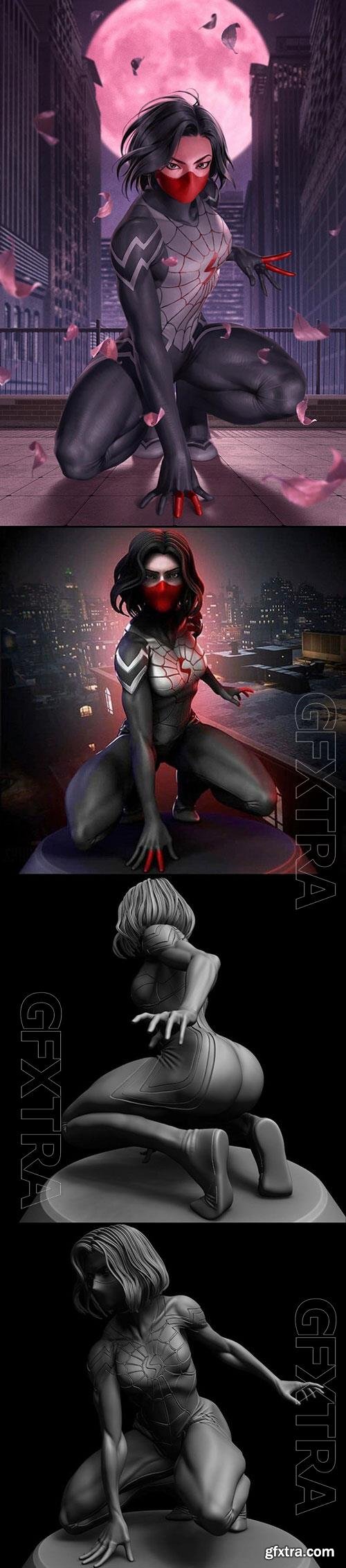 3D Print Models Silk - Spider Man Cindy Moon