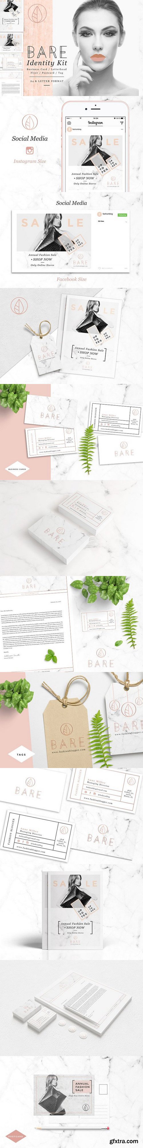 Bare Fashion Stationery Kit