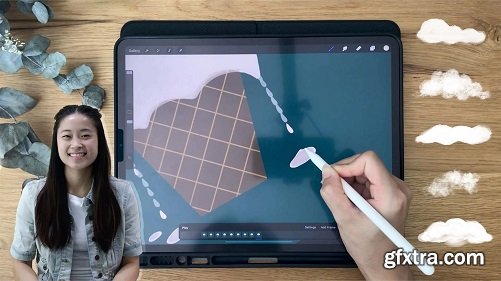 How to Animate in Procreate + 5 FREE Cloud Stamp Brushes