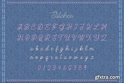 Stitches Font