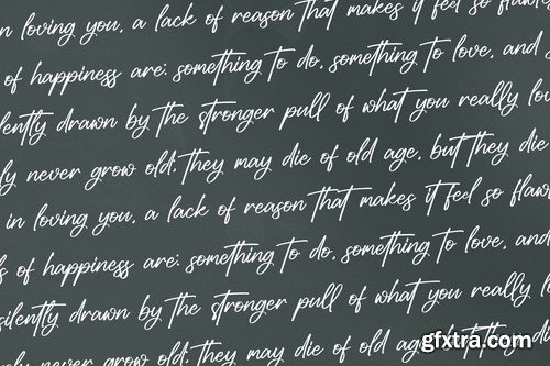 Gentry Benedict Handwritten Brush Script Font