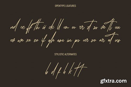 Coopslight Signature Script Font