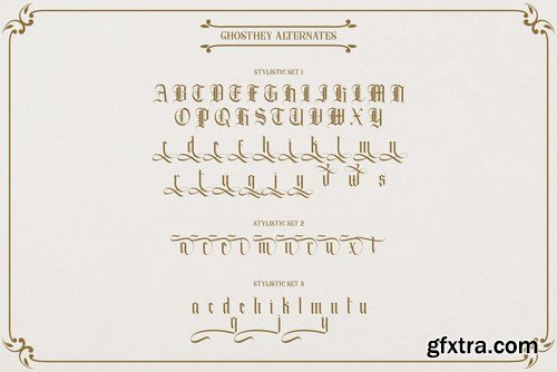 Ghosthey Typeface