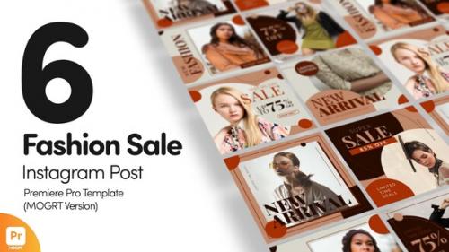 Videohive - Fashion Sale Instagram Post for Premiere Pro - 36104962 - 36104962