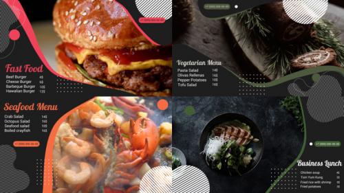 Videohive - Food Menu for DaVinci Resolve - 36129065 - 36129065