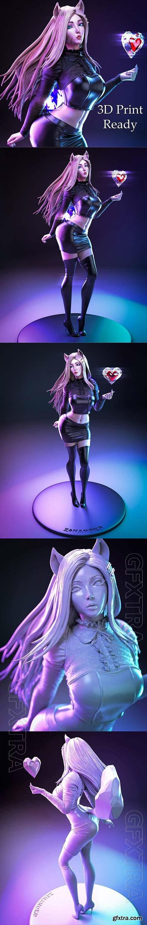 3D Print Models Ahri - The Baddest Fan Art