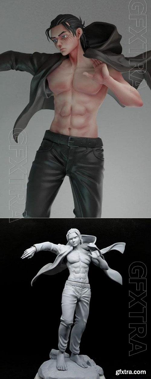 3D Print Models Eren Yeager