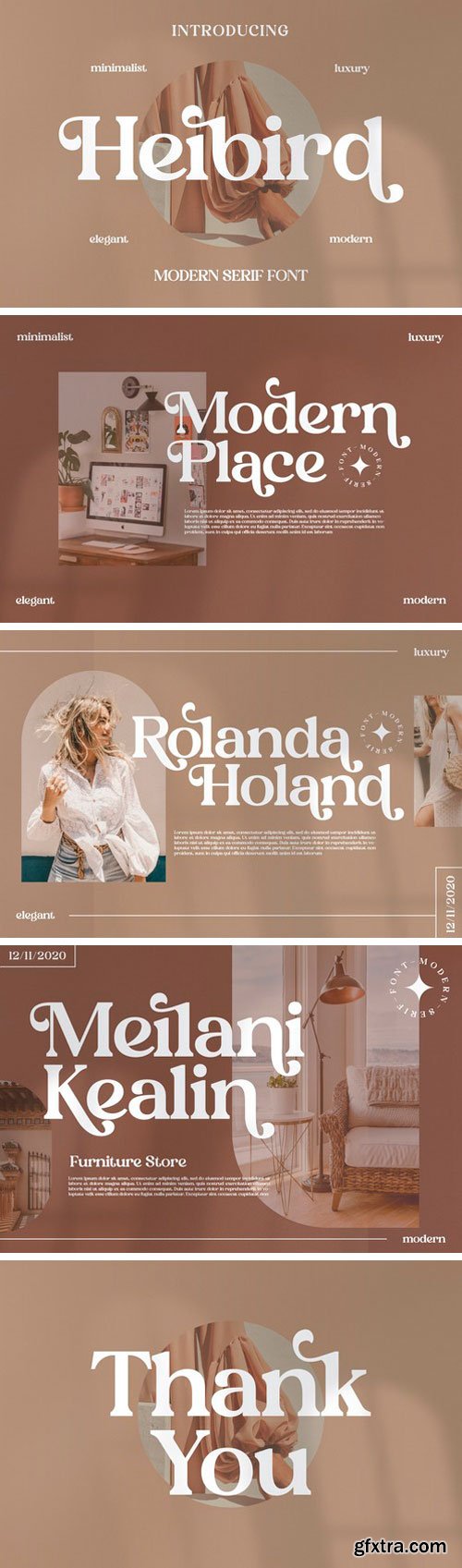 Heibird Serif Font