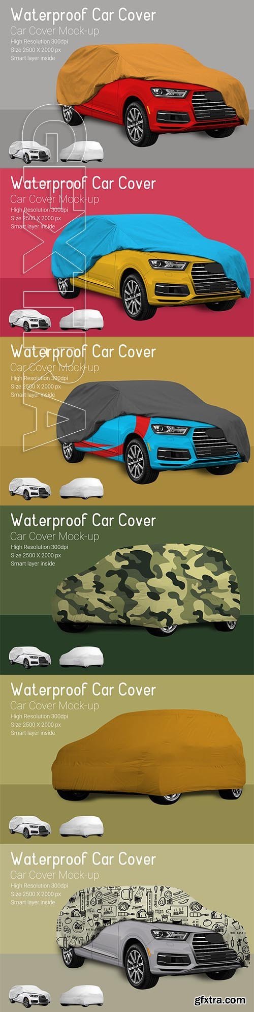 Car Cover Mock-Up 3726487