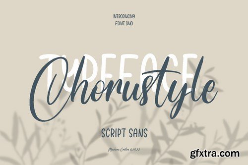 Chorustyle Font Duo