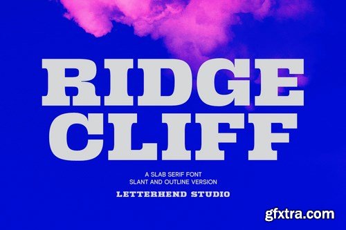 Ridge Cliff Font