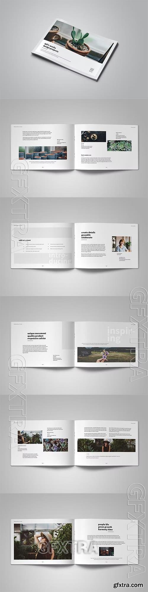 Hill's Work 2.1 - Brochure Landscape TL83W2D