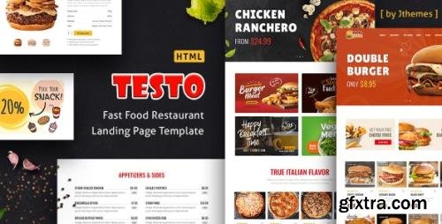 ThemeForest - Testo v1.0 - Pizza Caffe Restaurant Bootstrap 5 & 4 HTML Template (Update: 27 April 21) - 29915349