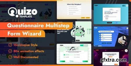 ThemeForest - Quizo v1.0 - Questionnaire Multistep & Quiz Form Wizard (Update: 31 January 22) - 35686864