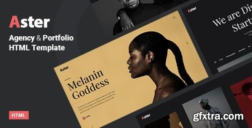 ThemeForest - Aster v1.0 - Portfolio Agency HTML Template - 35434571