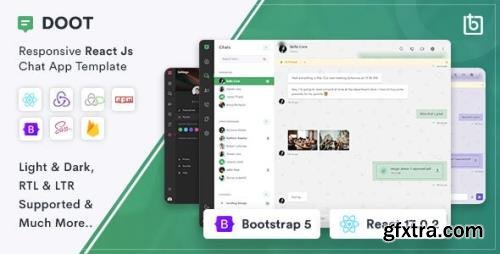 ThemeForest - Doot v1.0.0 - React Chat App Template - 35131648