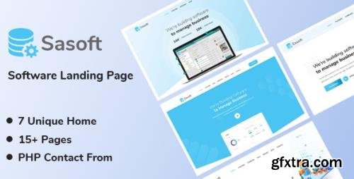 ThemeForest - Sasoft v1.0.4 - Software Landing Page - 28748469