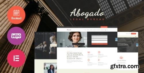 ThemeForest - Abogado v1.1.0 - Lawyer Firm & Legal Bureau WordPress Theme - 35240240 - NULLED