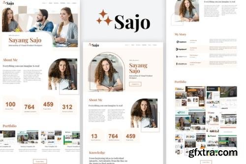 ThemeForest - Sajo v1.0.0 - Personal Portfolio Elementor Template Kit - 35978151