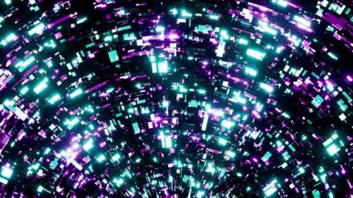 Videohive - Sci Fi Cyberpunk Texture Neon Light - 36182391 - 36182391