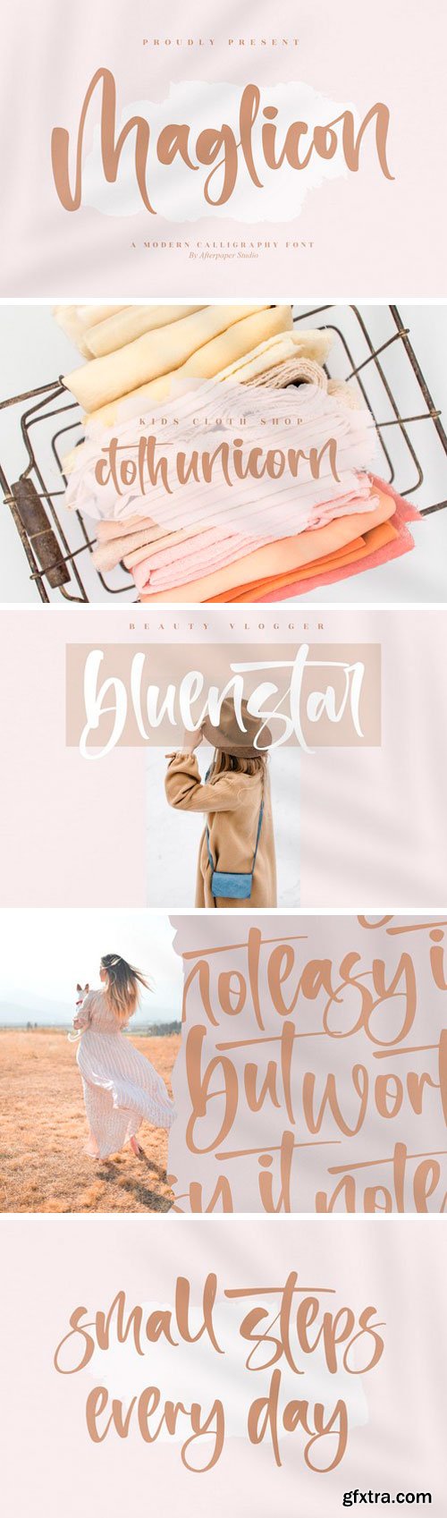 Maglicon Script Font