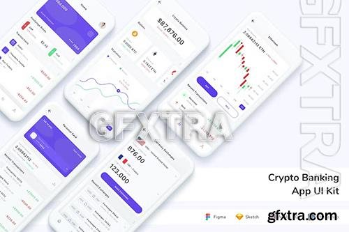 Crypto Banking App UI Kit 8BVXKBV