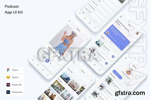 Podcast App UI Kit AFYMBY4