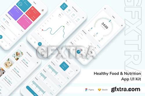 Healthy Food & Nutrition App UI Kit CFSGTPH