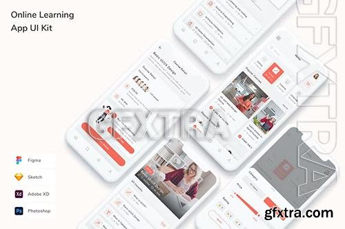 Online Learning App UI Kit DK5WKGX