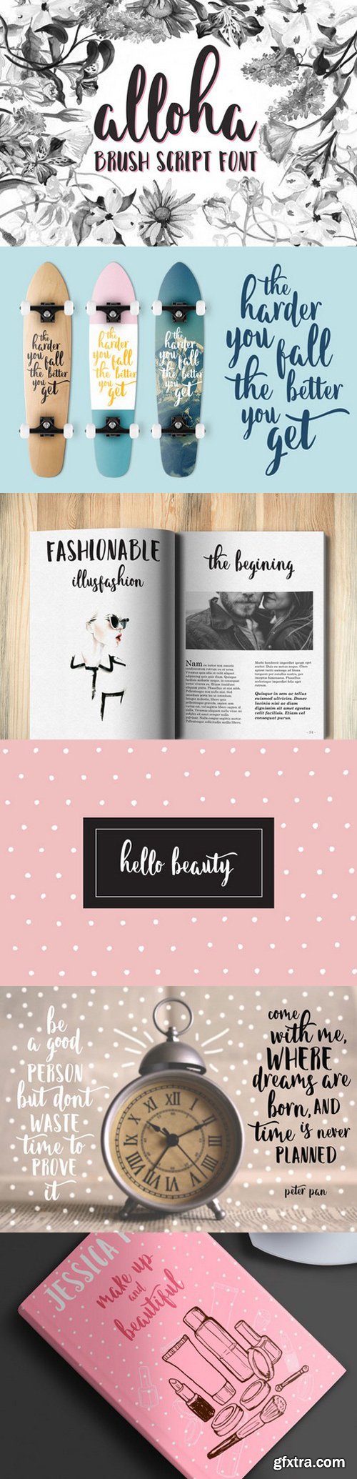 Alloha Display Font